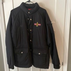 Supreme coat with eagle “world wide”